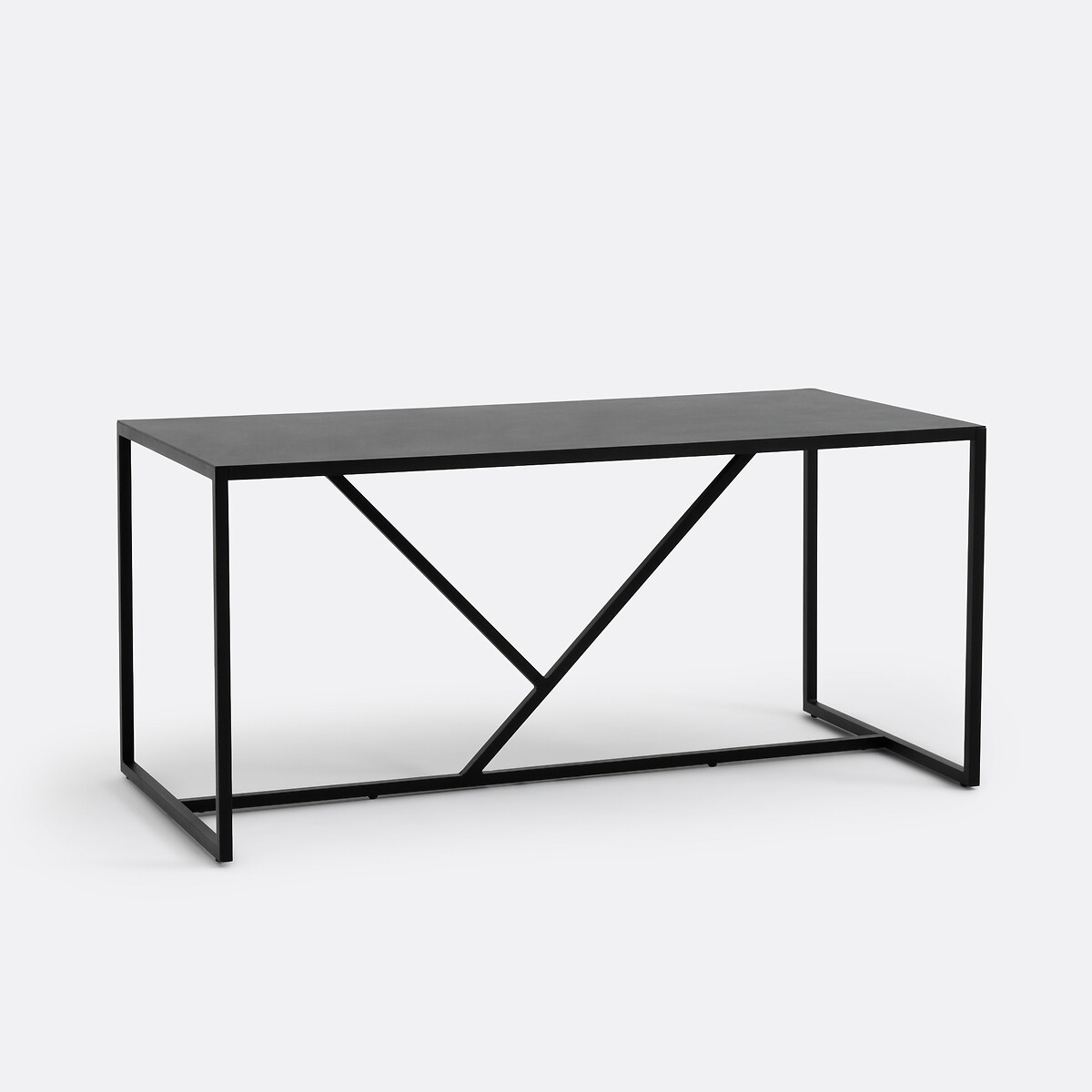 Ορθογώνιο τραπέζι κήπου από αλουμίνιο Μ80xΠ160cm