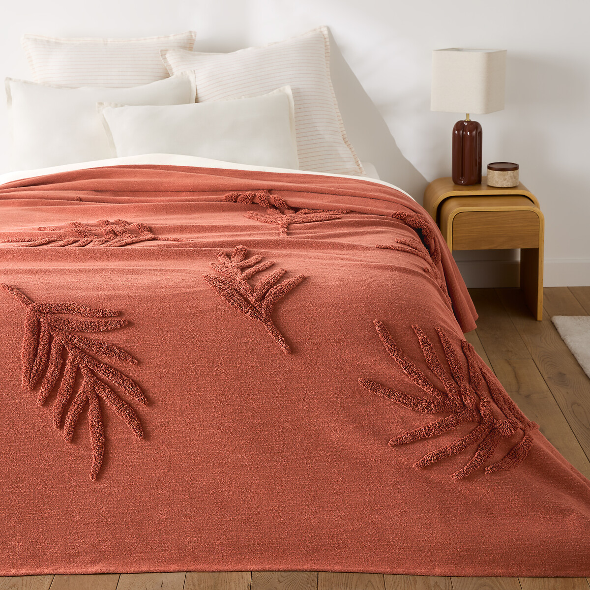 Βαμβακερό κάλυμμα κρεβατιού με tufted μοτίβα 180x230 cm