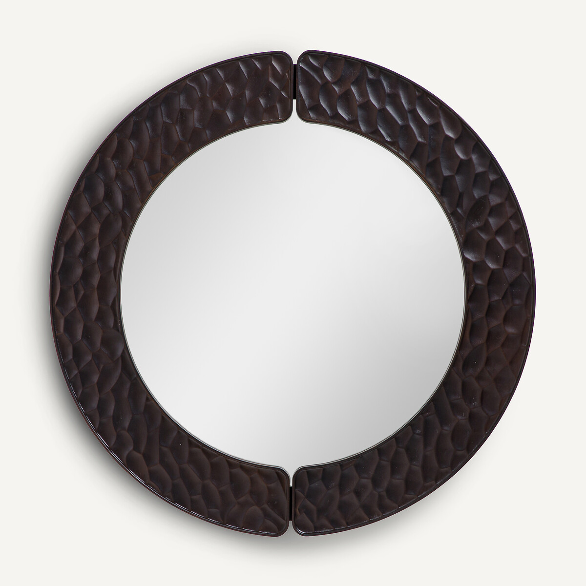 AM.PM Στρογγυλός καθρέφτης με σκαλιστή κορνίζα Μ100xΠ100xΥ3cm