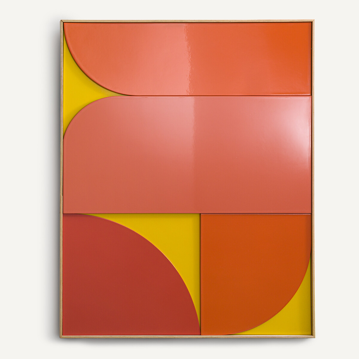 AM.PM Πίνακας ζωγραφισμένος στο χέρι με λάκα Μ80xΠ100cm