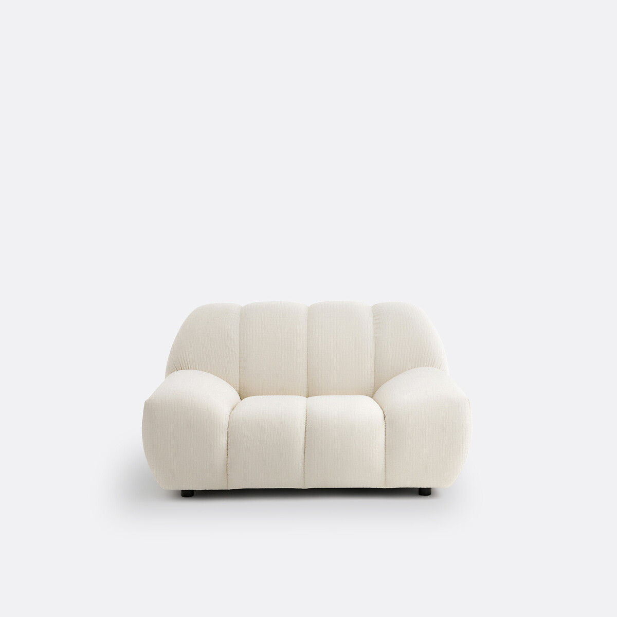 La Redoute Interieurs Πολυθρόνα XL από βελούδο κοτλέ Μ106xΠ144xΥ79cm