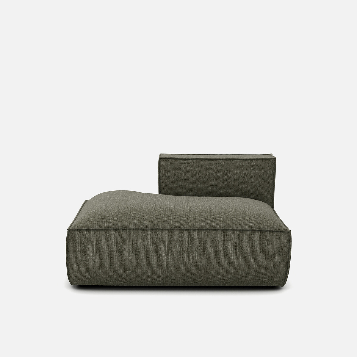 Ανάκλιντρο σύνθεσης αριστερής γωνίας με ανάγλυφη ταπετσαρία, Seven