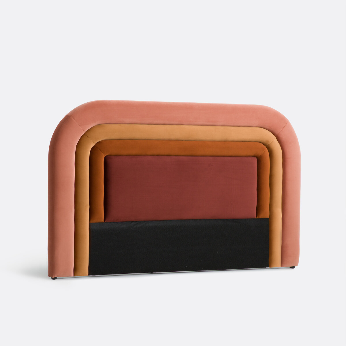 Κεφαλάρι κρεβατιού με ταπετσαρία από βελούδο Μ8xΠ184xΥ110cm