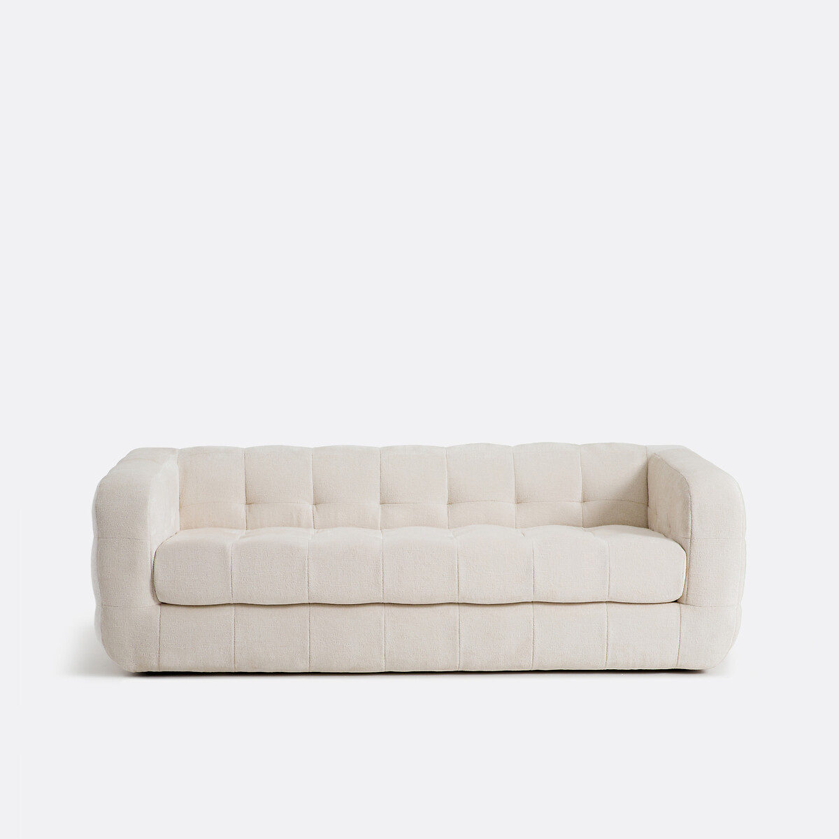 Καναπές 3 θέσεων από παχύ βελούδο Pieta Μ90xΠ212xΥ68cm