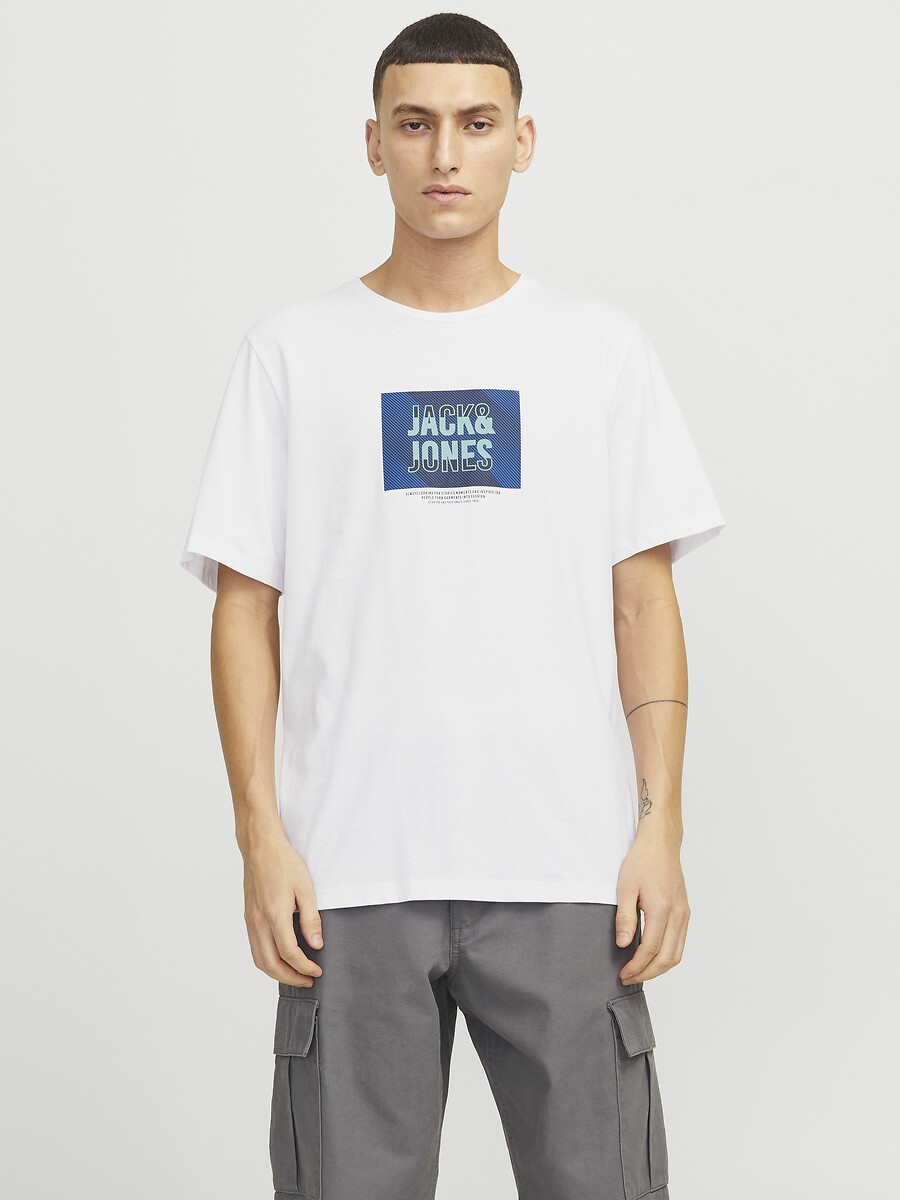 Κοντομάνικο T-shirt με στάμπα