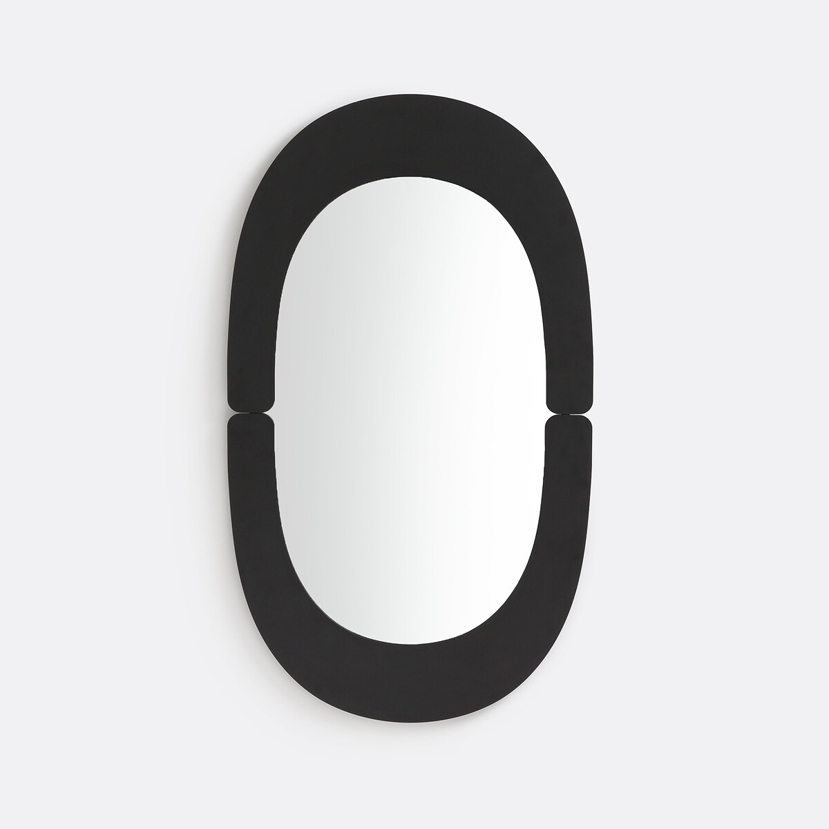 La Redoute Interieurs Οβάλ καθρέφτης από μέταλλο Π54xΥ94cm