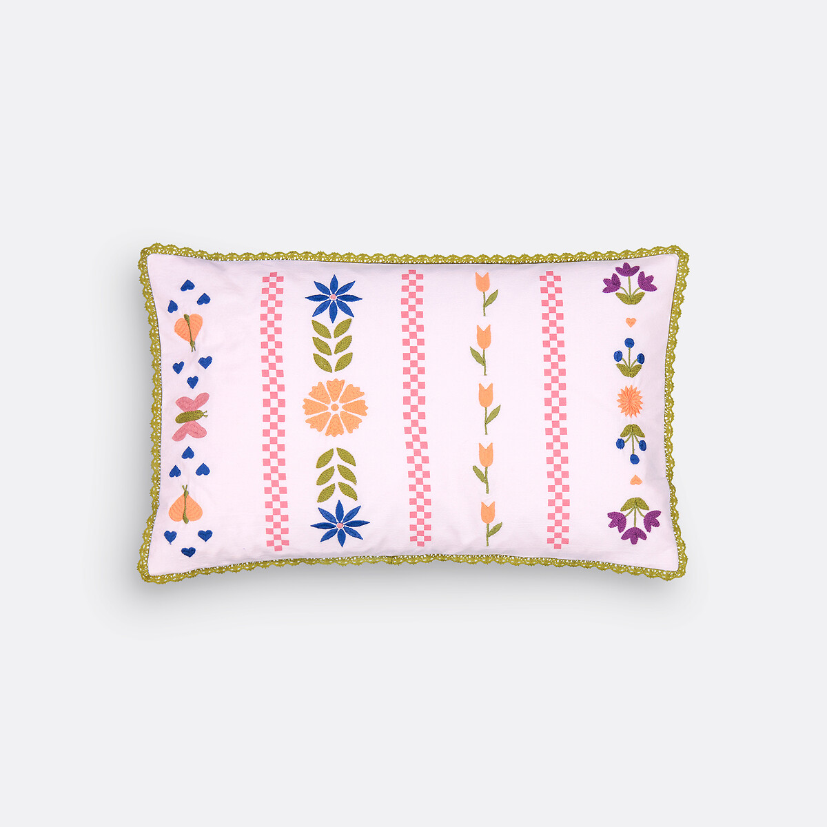 La Redoute Interieurs Βαμβακερή θήκη για μαξιλαράκι 50 x 30 εκ. 50x30 cm
