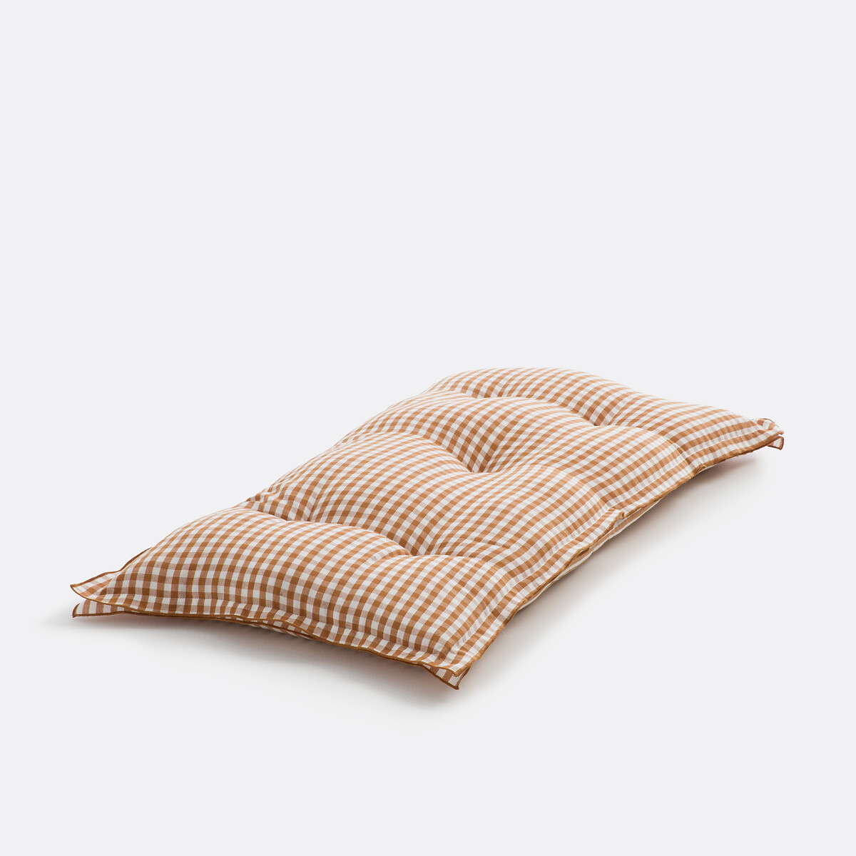 Καρό στρώμα δαπέδου από βαμβάκι λινό 120 εκ. 120x60 cm