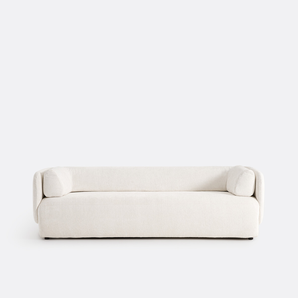 Τριθέσιος καναπές από χοντρό βελούδο Μ90xΠ228xΥ72cm