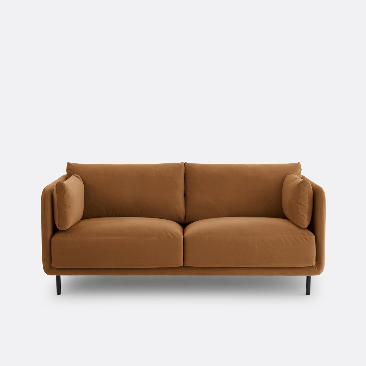 La Redoute Interieurs Καναπές 2 θέσεων με βελούδινη ταπετσαρία Μ95xΠ170xΥ84cm