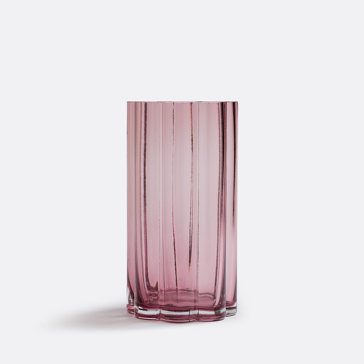 Βάζο από διαφανές γυαλί Υ25 εκ. Μ18xΠ18xΥ29cm