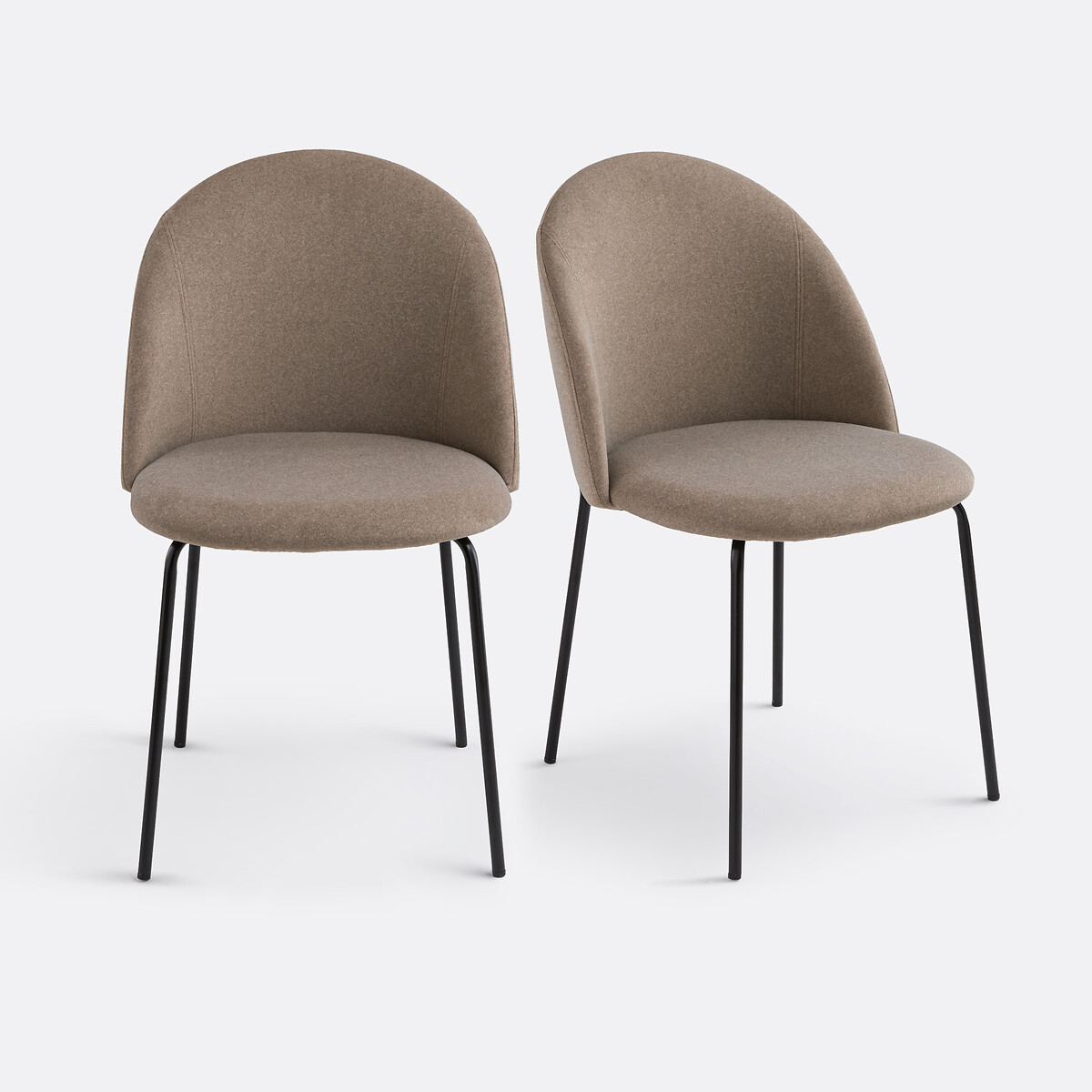 Σετ 2 βελούδινες καρέκλες