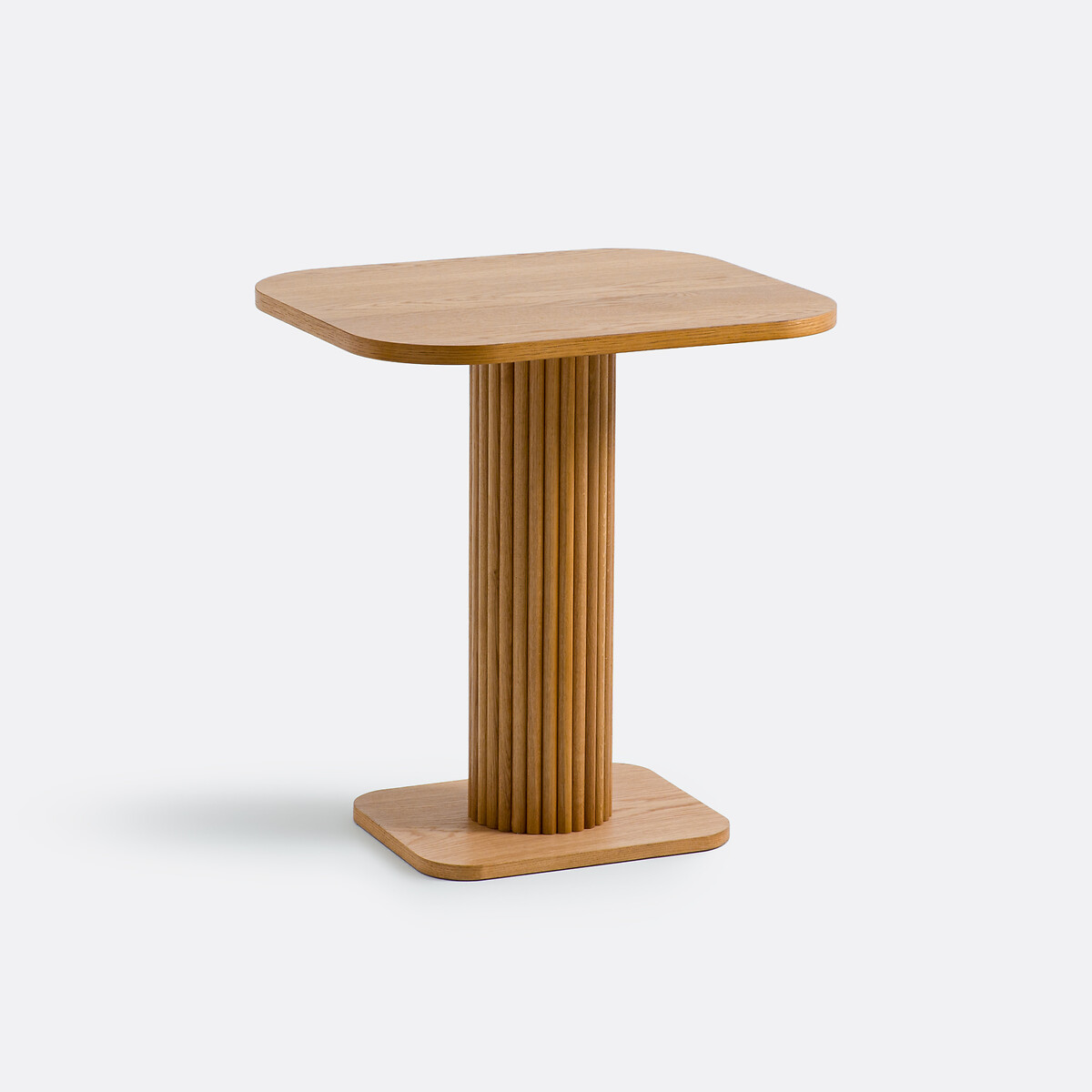 Τραπέζι μπιστρό 2 ατόμων από ξύλο δρυ Μ60xΠ70xΥ76cm