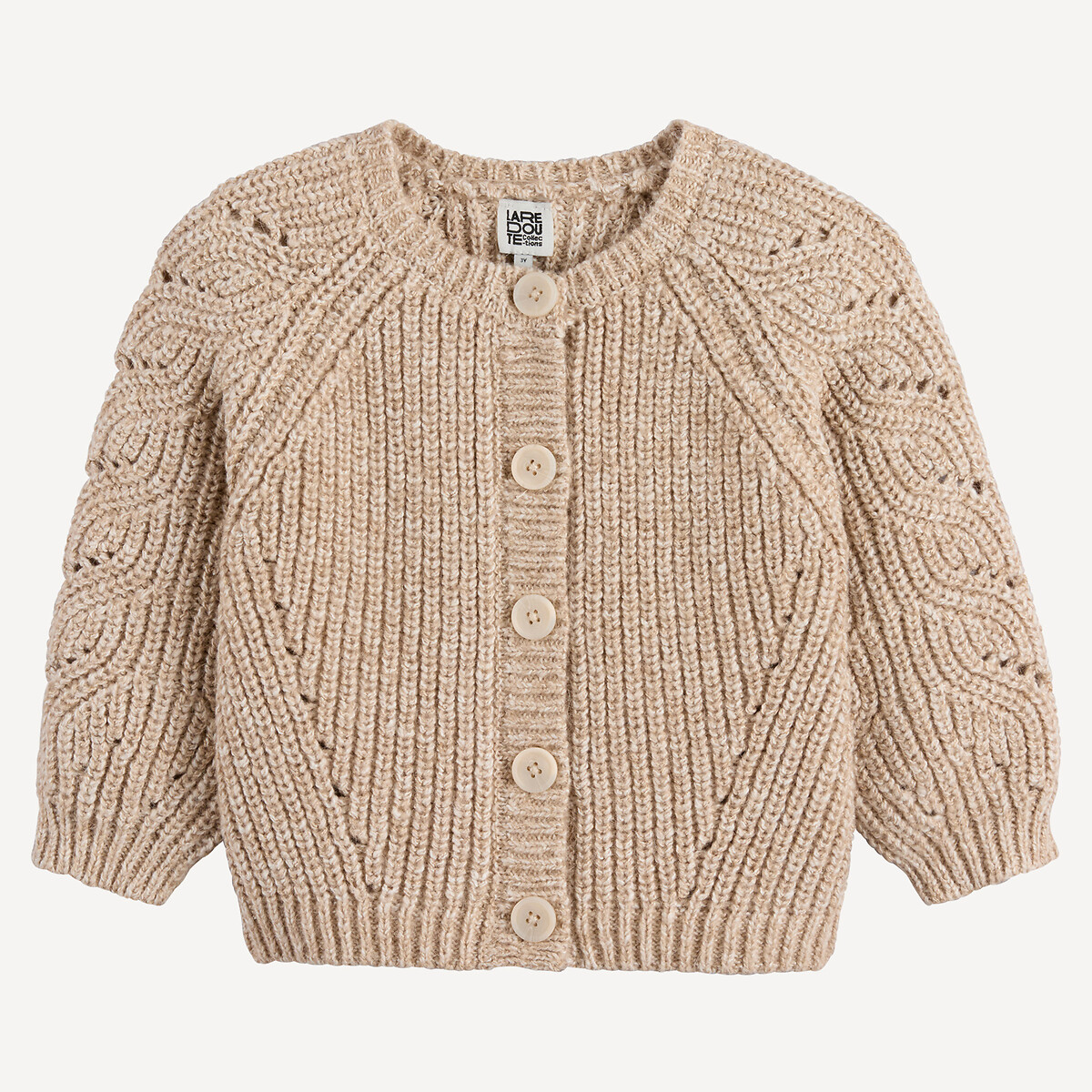 Ζακέτα με στρογγυλή λαιμόκοψη