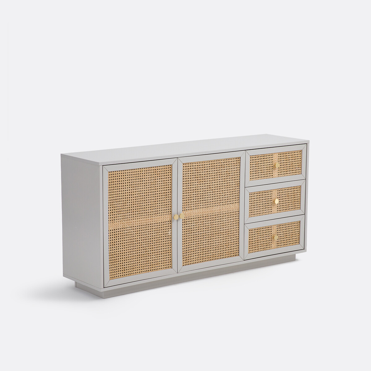 La Redoute Interieurs Μπουφές με 2 πόρτες και 3 συρτάρια Μ42xΠ160xΥ80cm