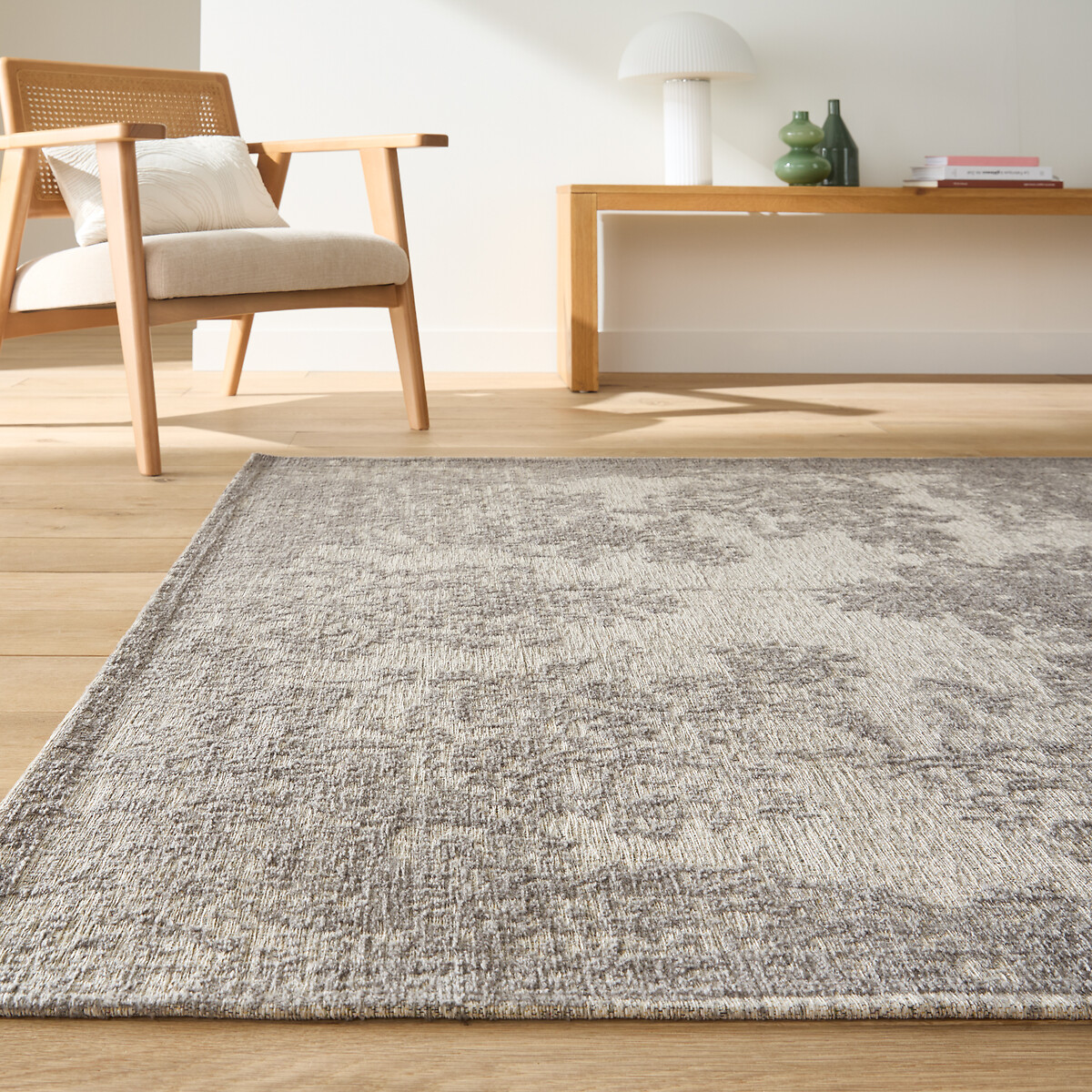 Χαλί vintage επίπεδης ύφανσης με used όψη 120x180 cm Μ120xΠ180cm