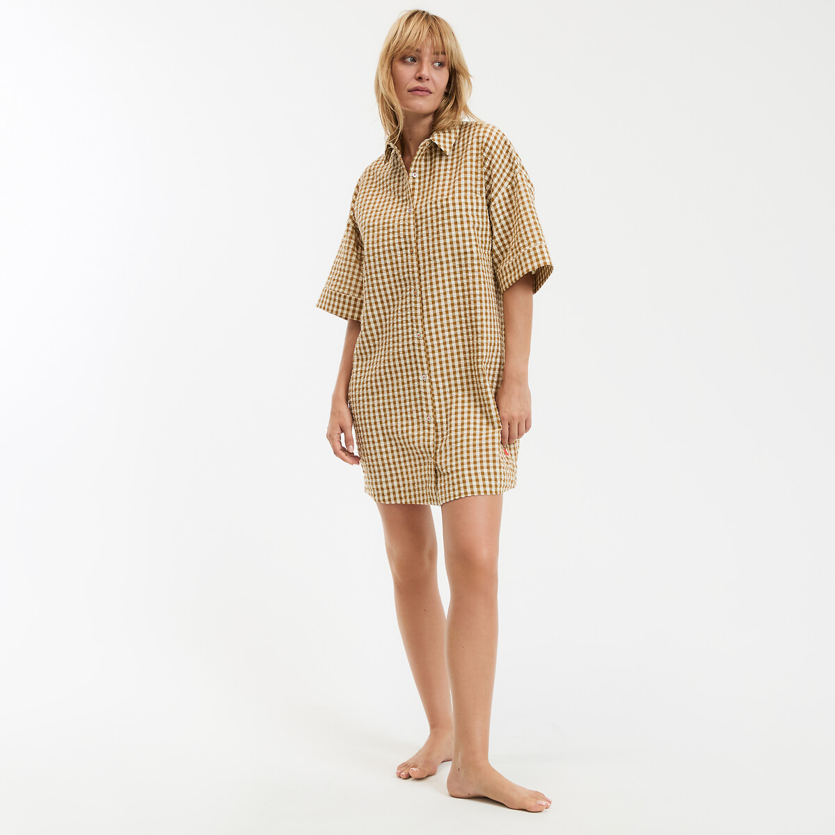 La Redoute Collections Νυχτικό σεερσάκερ