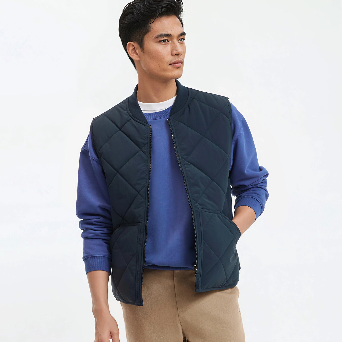 Κοντό καπιτονέ γιλέκο