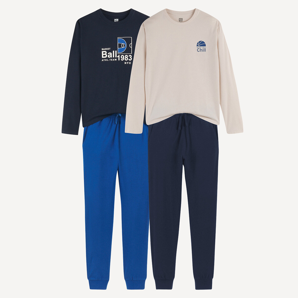 La Redoute Collections Σετ 2 βαμβακερές πιτζάμες