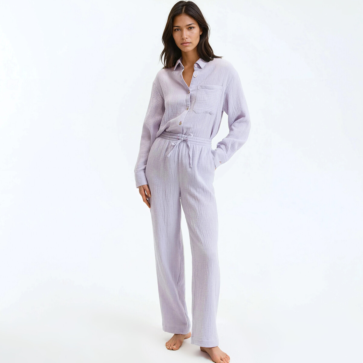 Πιτζάμα από βαμβακερή γάζα