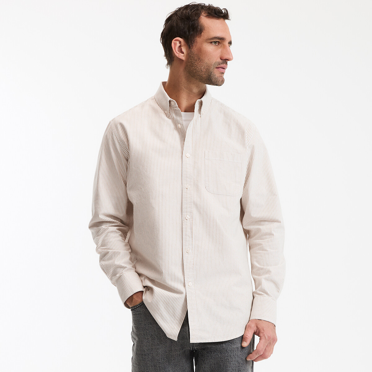 Πουκάμισο Oxford με ρίγες