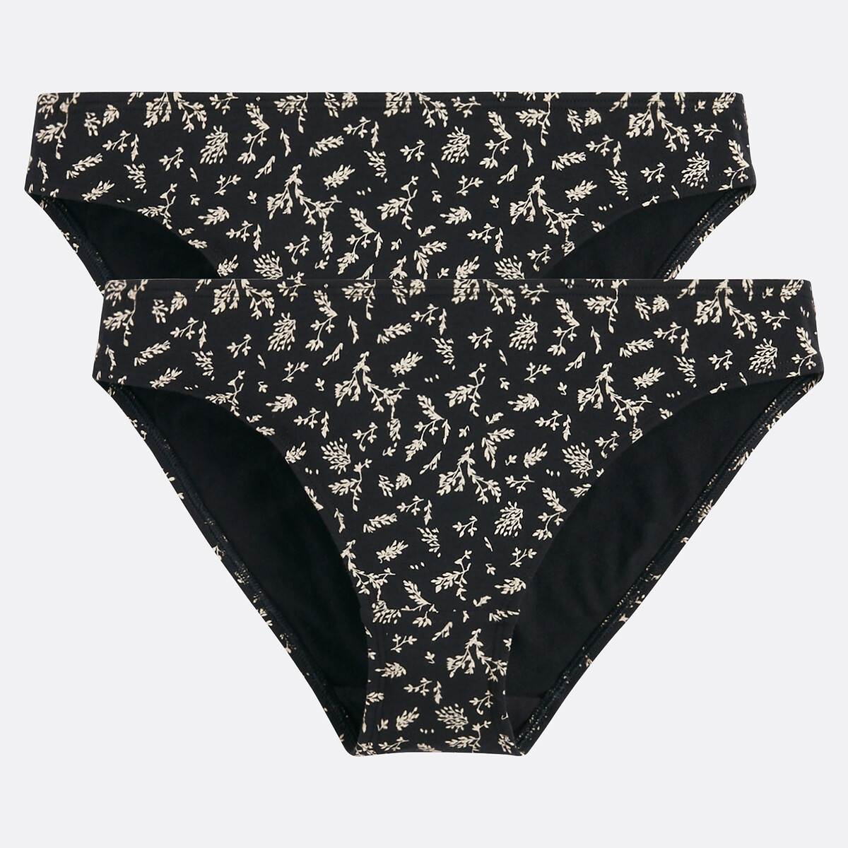 Σετ 2 εσωρούχων με λουλουδάτο μοτίβο