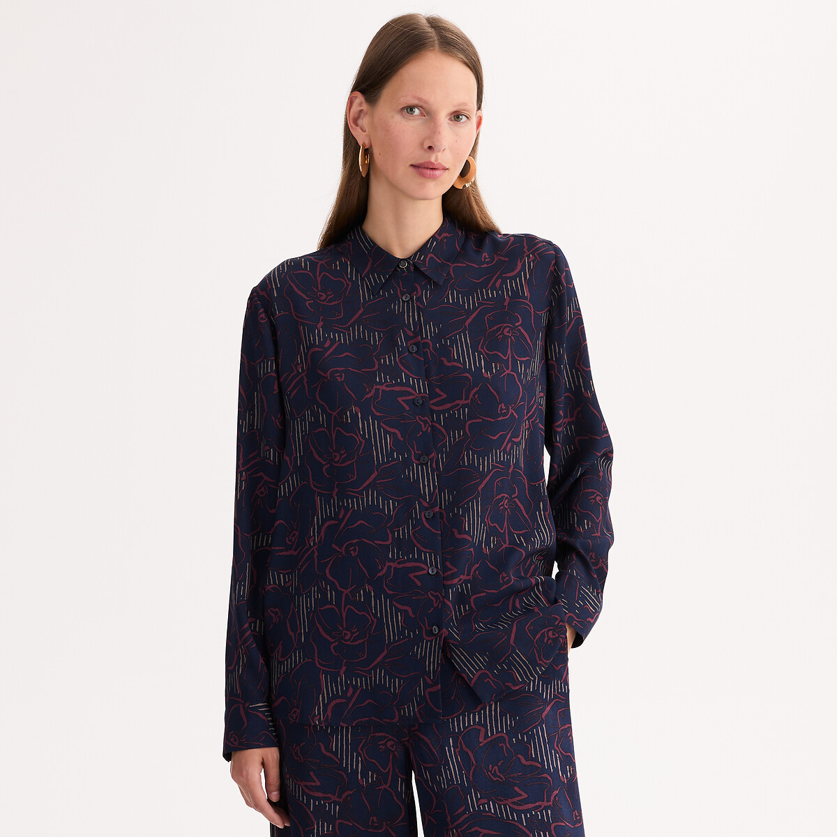 ANNE WEYBURN Πουκάμισο με γραφικό σχέδιο