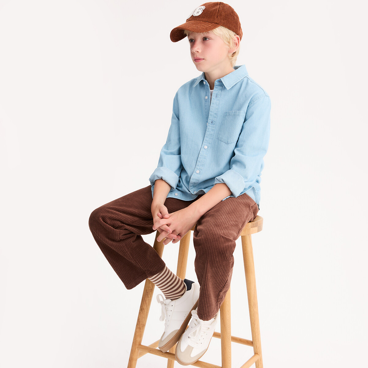 La Redoute Collections Τζιν πουκάμισο