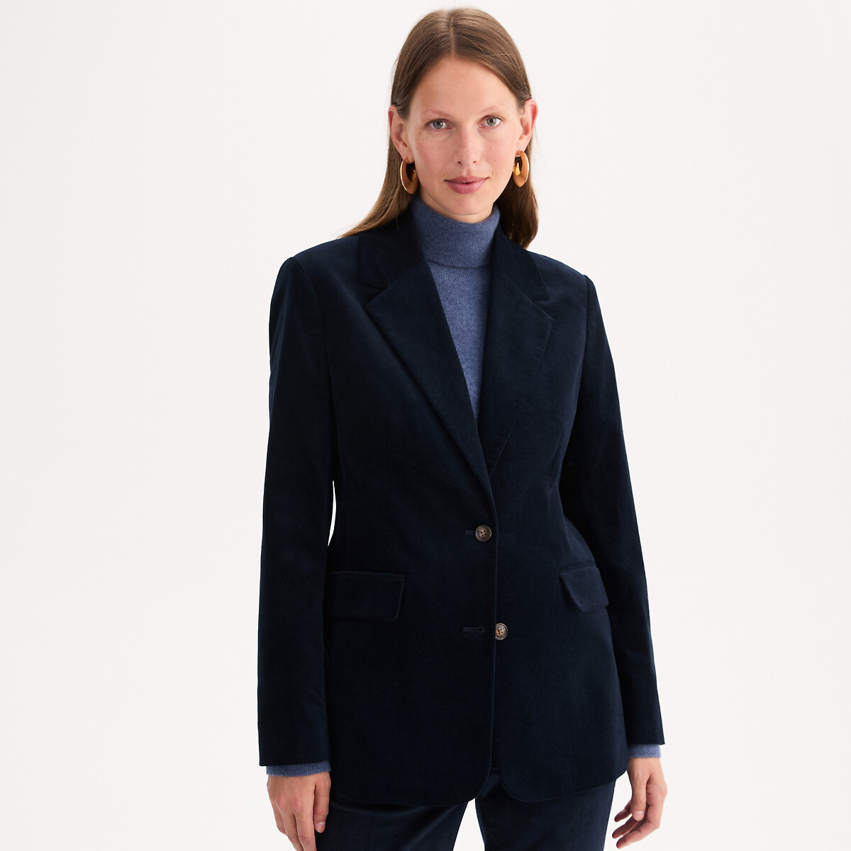 ANNE WEYBURN Σακάκι από κοτλέ βελούδο