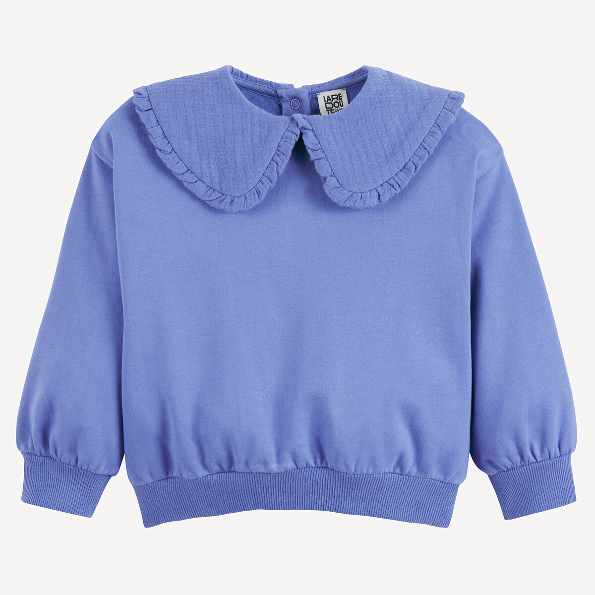 Φούτερ με γιακά από φούτερ ύφασμα