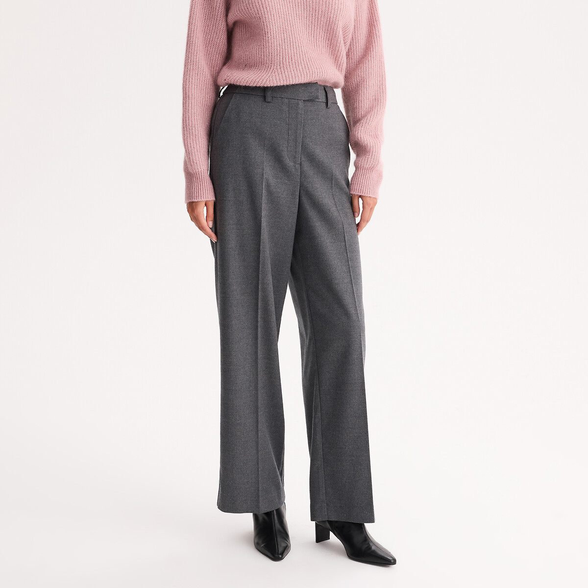 ANNE WEYBURN Παντελόνι φαρδύ