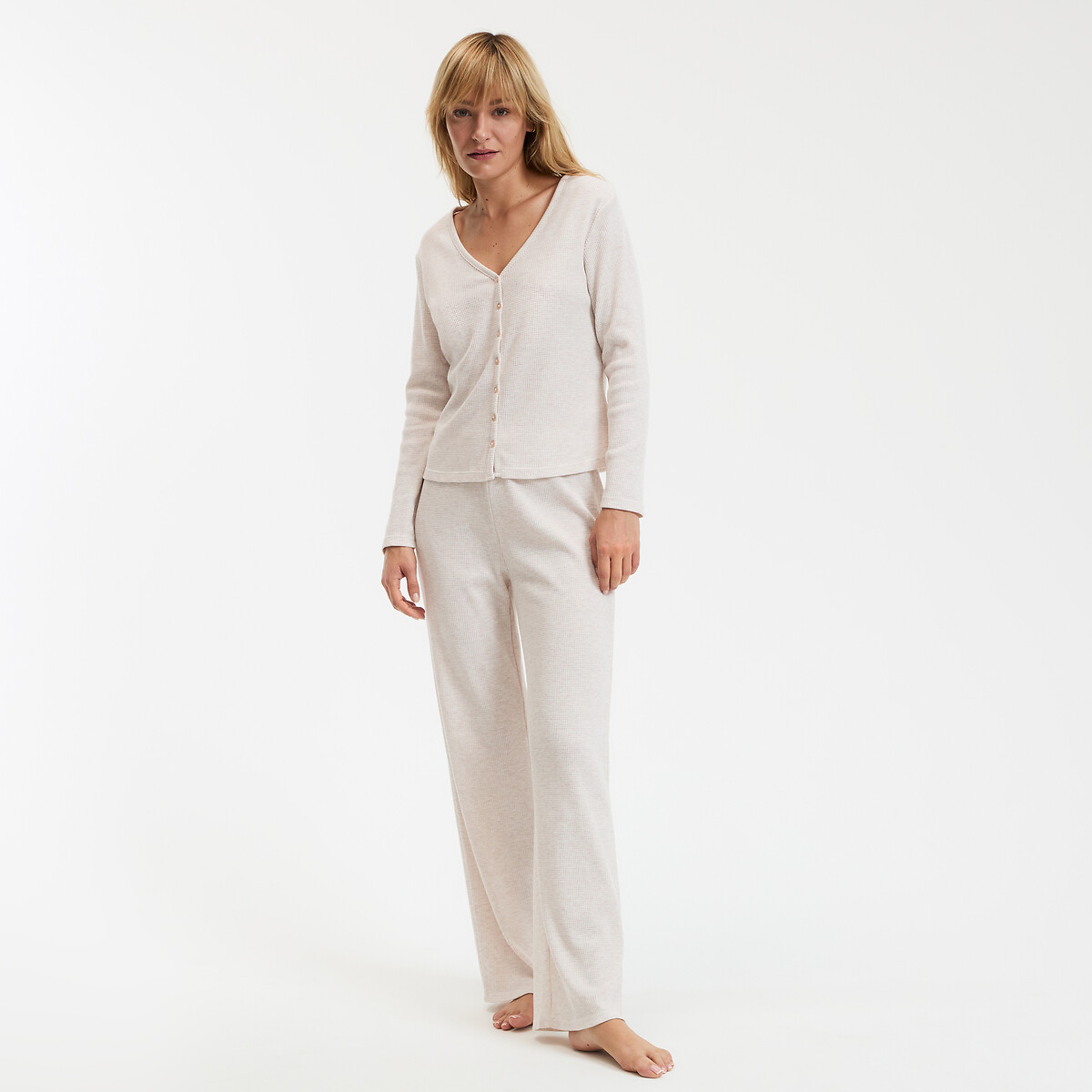 Πυτζάμα από κυψελωτό πλεκτό