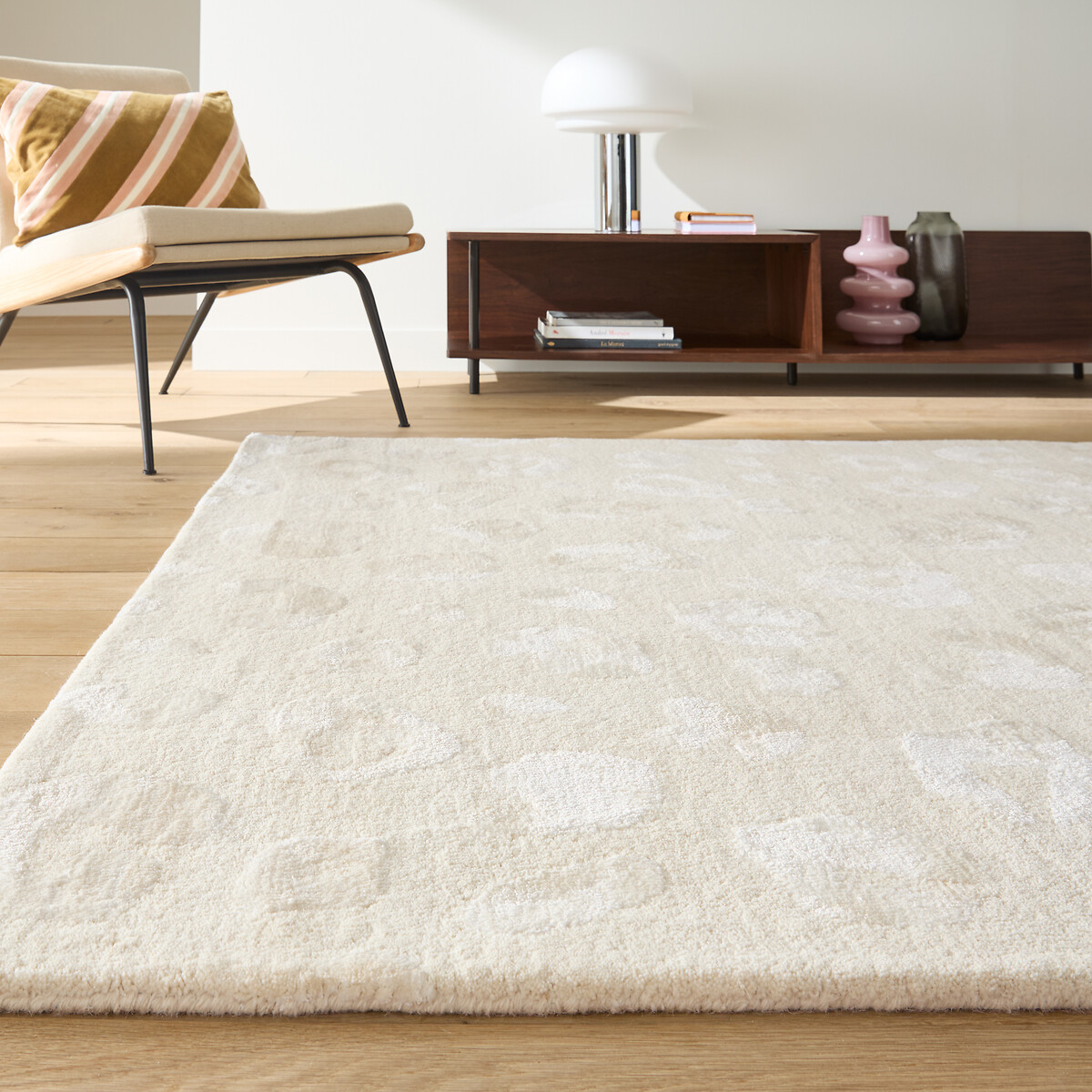 La Redoute Interieurs Χαλί από μαλλί με λεοπάρ μοτίβο 120x170 cm