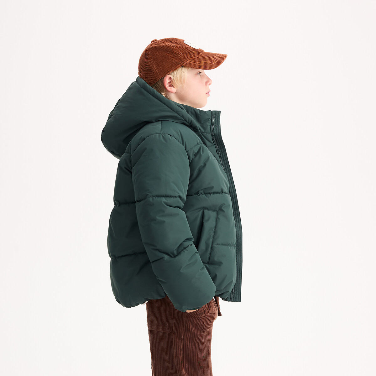 La Redoute Collections Ελαφρύ μπουφάν με κουκούλα