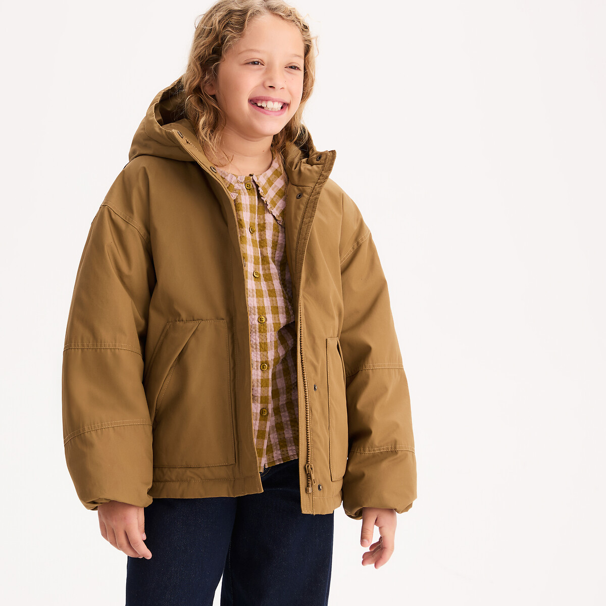 La Redoute Collections Ζεστό και καπιτονέ μπουφάν με κουκούλα