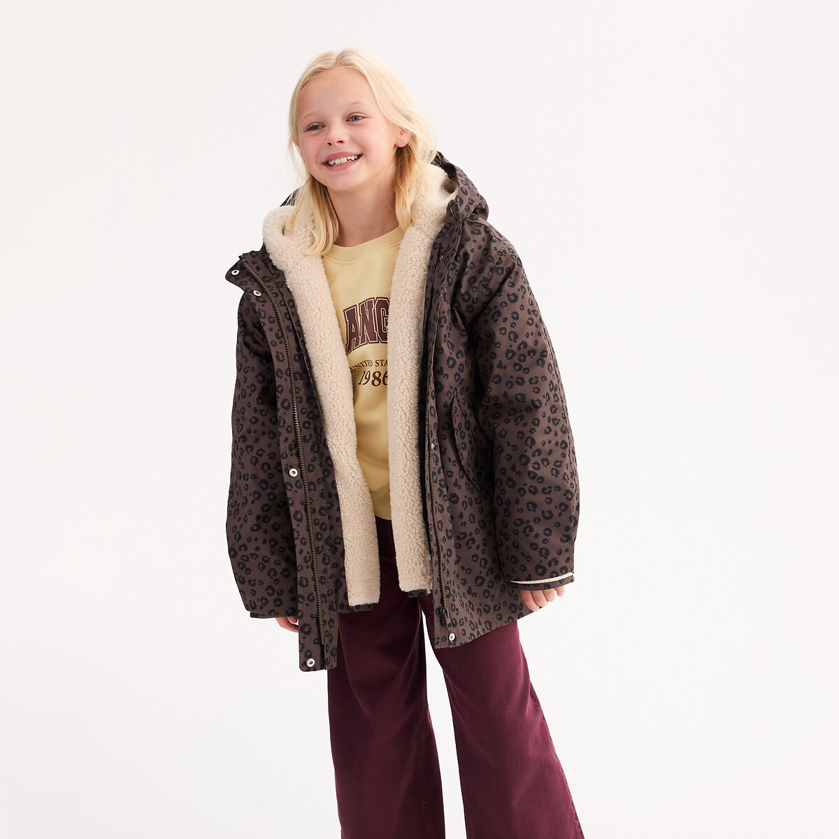 Πάρκα 2 σε 1 με κουκούλα