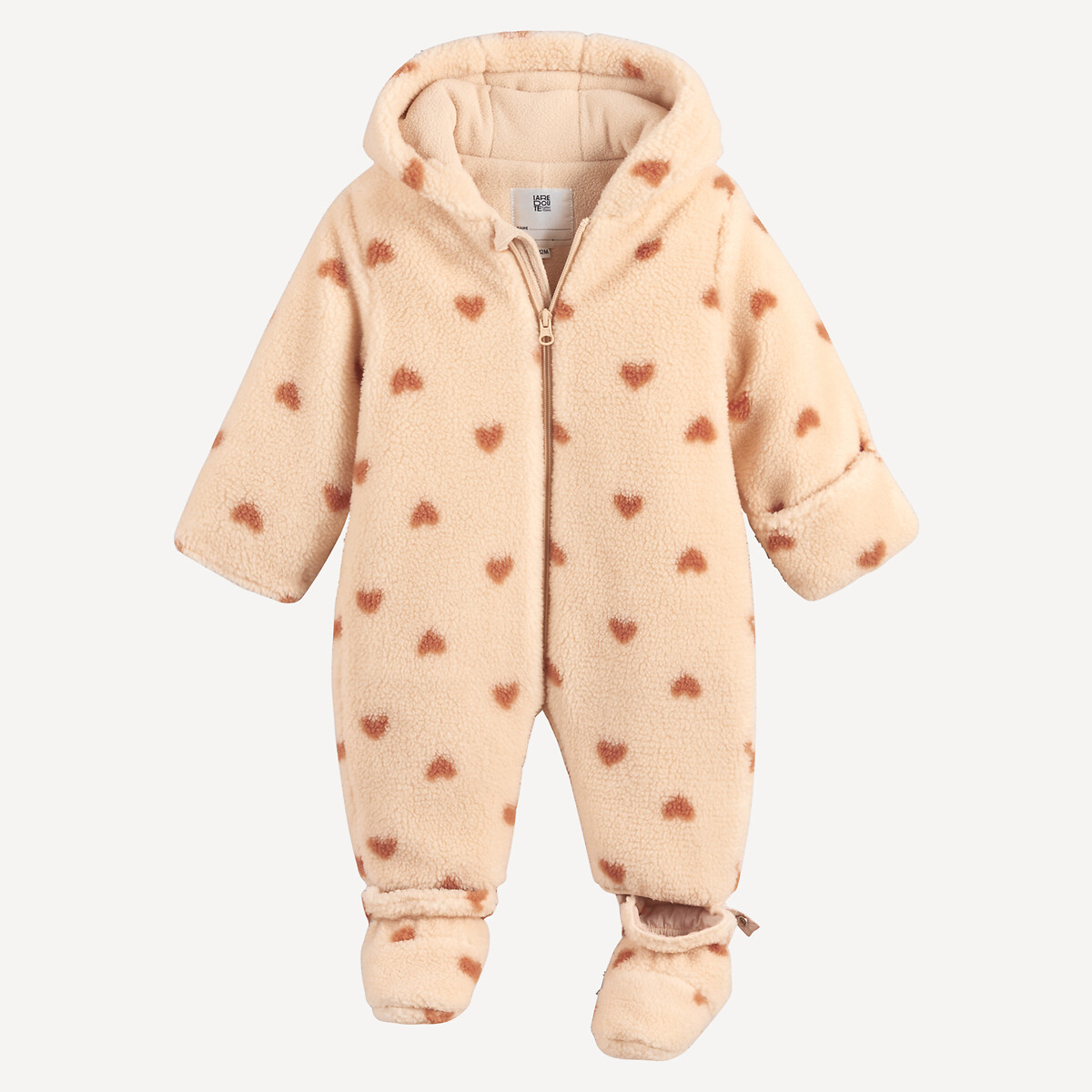 La Redoute Collections Ολόσωμη φόρμα με κουκούλα από σερπά