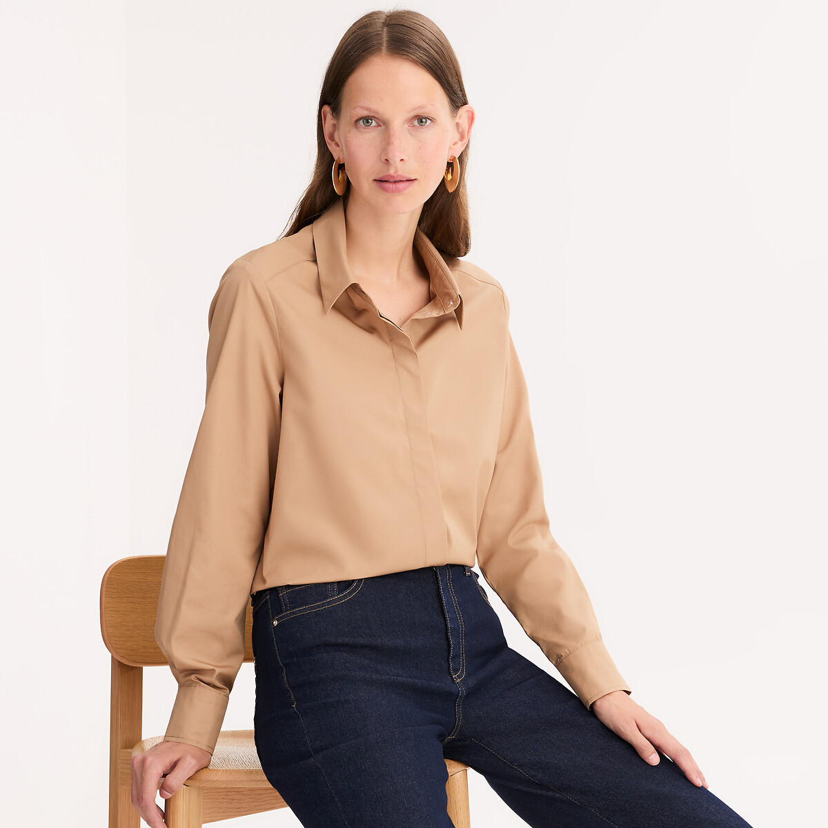 ANNE WEYBURN Πουκάμισο από βαμβάκι