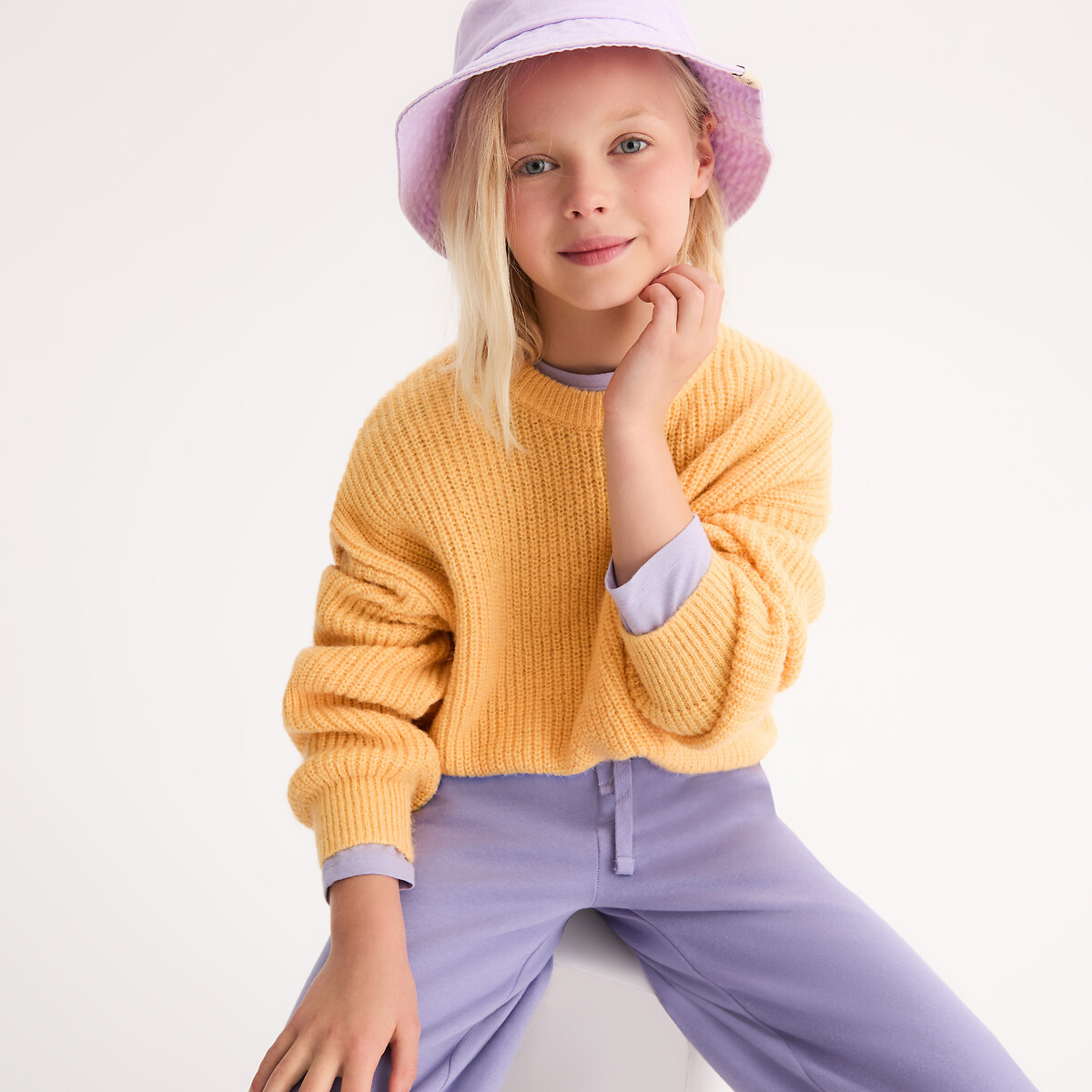 La Redoute Collections Πουλόβερ με στρογγυλή λαιμόκοψη