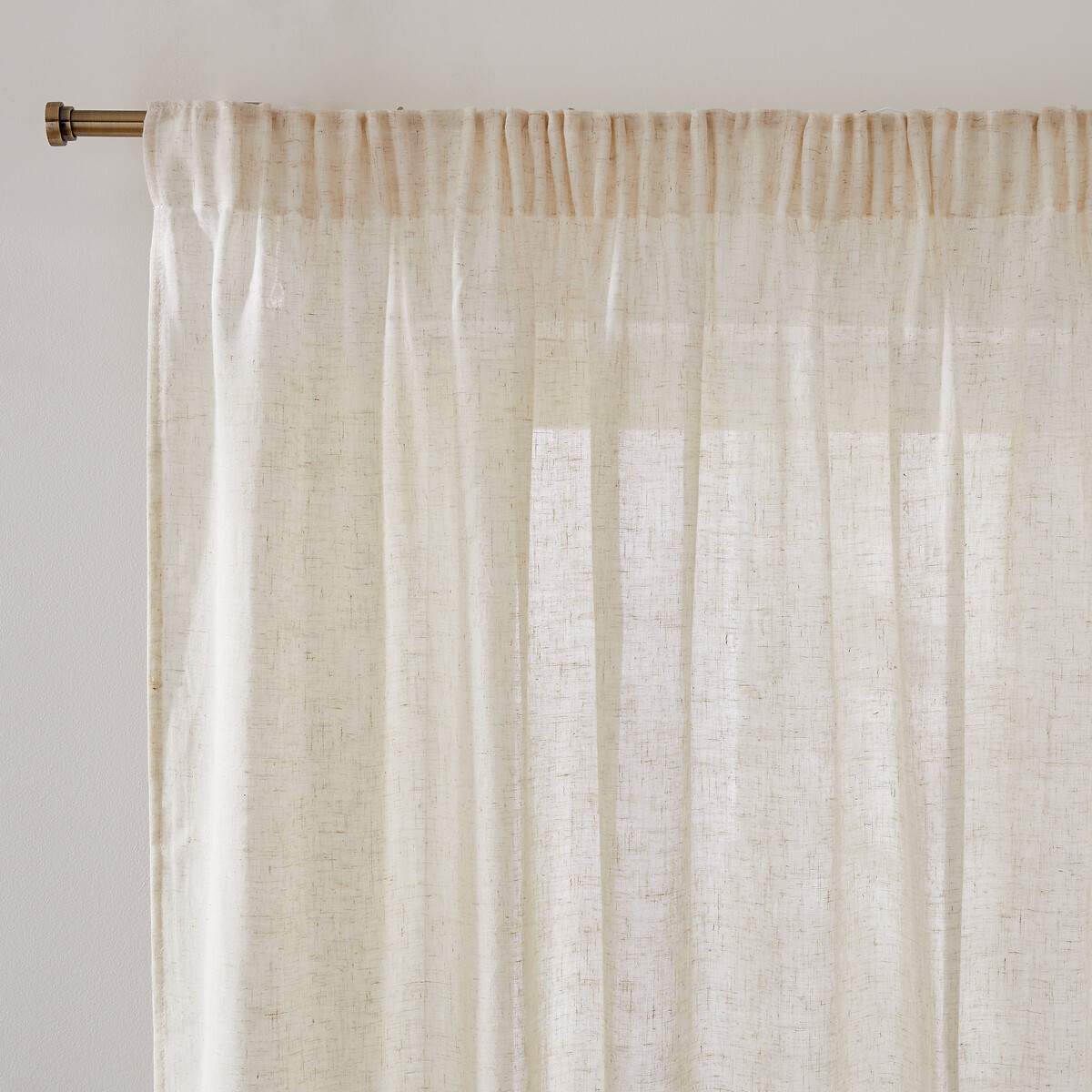 Κουρτίνα από πολυεστέρα και λινό 260x135 cm