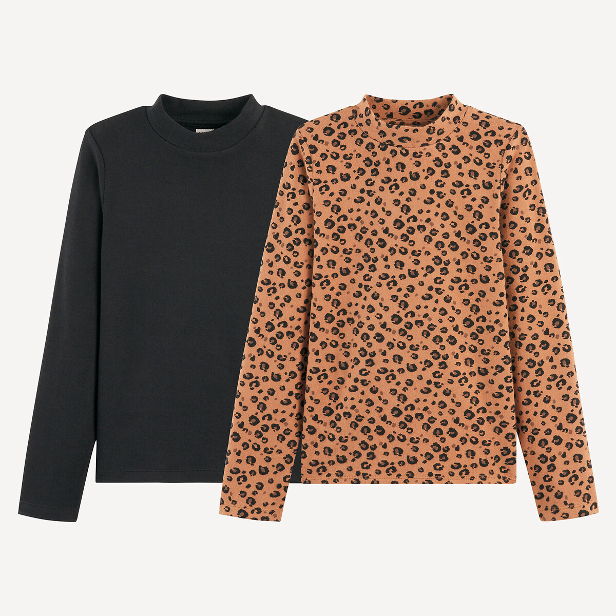 Σετ 2 ζεστά μπλουζάκια με ψηλό λαιμό