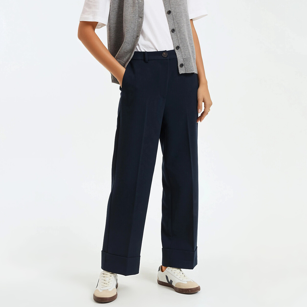 Παντελόνι ίσιο ψηλόμεσο