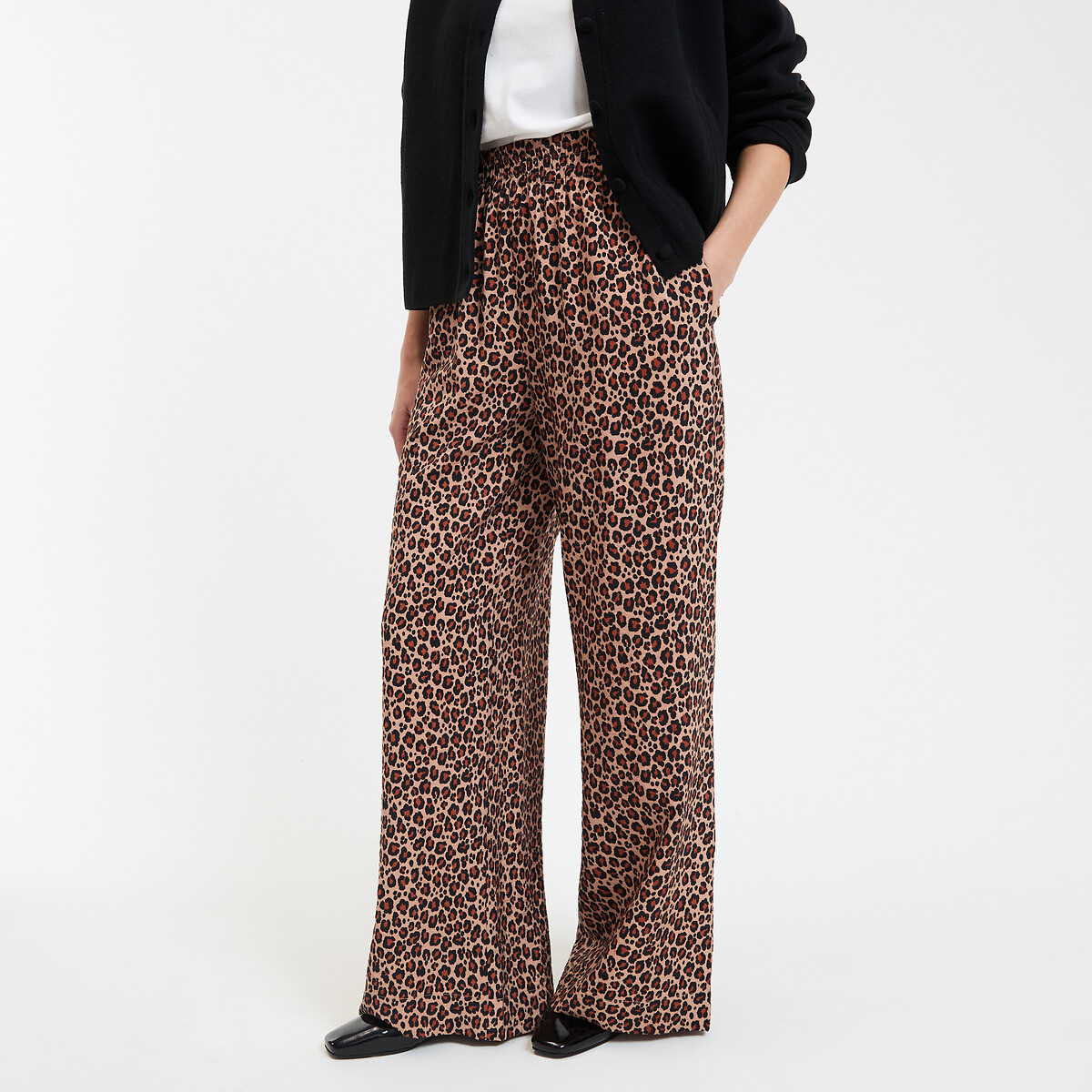 La Redoute Collections Ψηλόμεσο παντελόνι