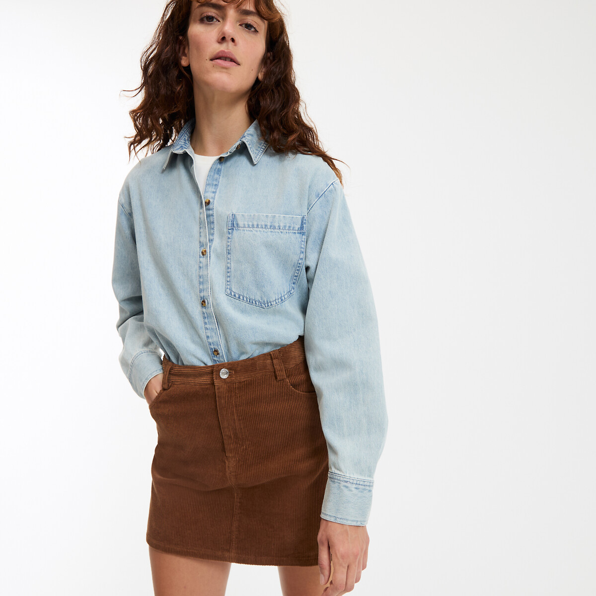 Πουκάμισο από denim