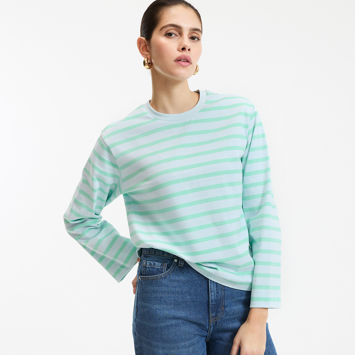 Τ-shirt με ρίγες