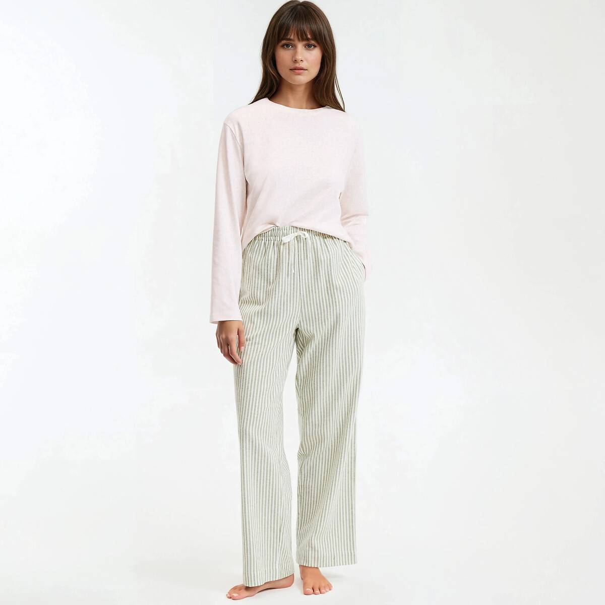 La Redoute Collections Παντελόνι πιτζάμας από φανέλα