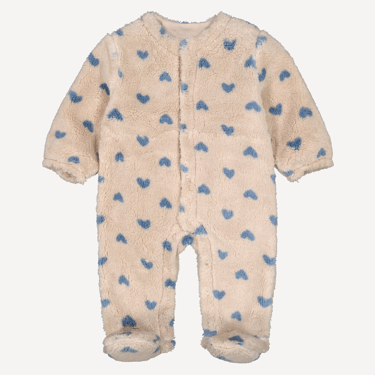 La Redoute Collections Πιτζάμα-φόρμα από φλις με σχέδιο καρδιές