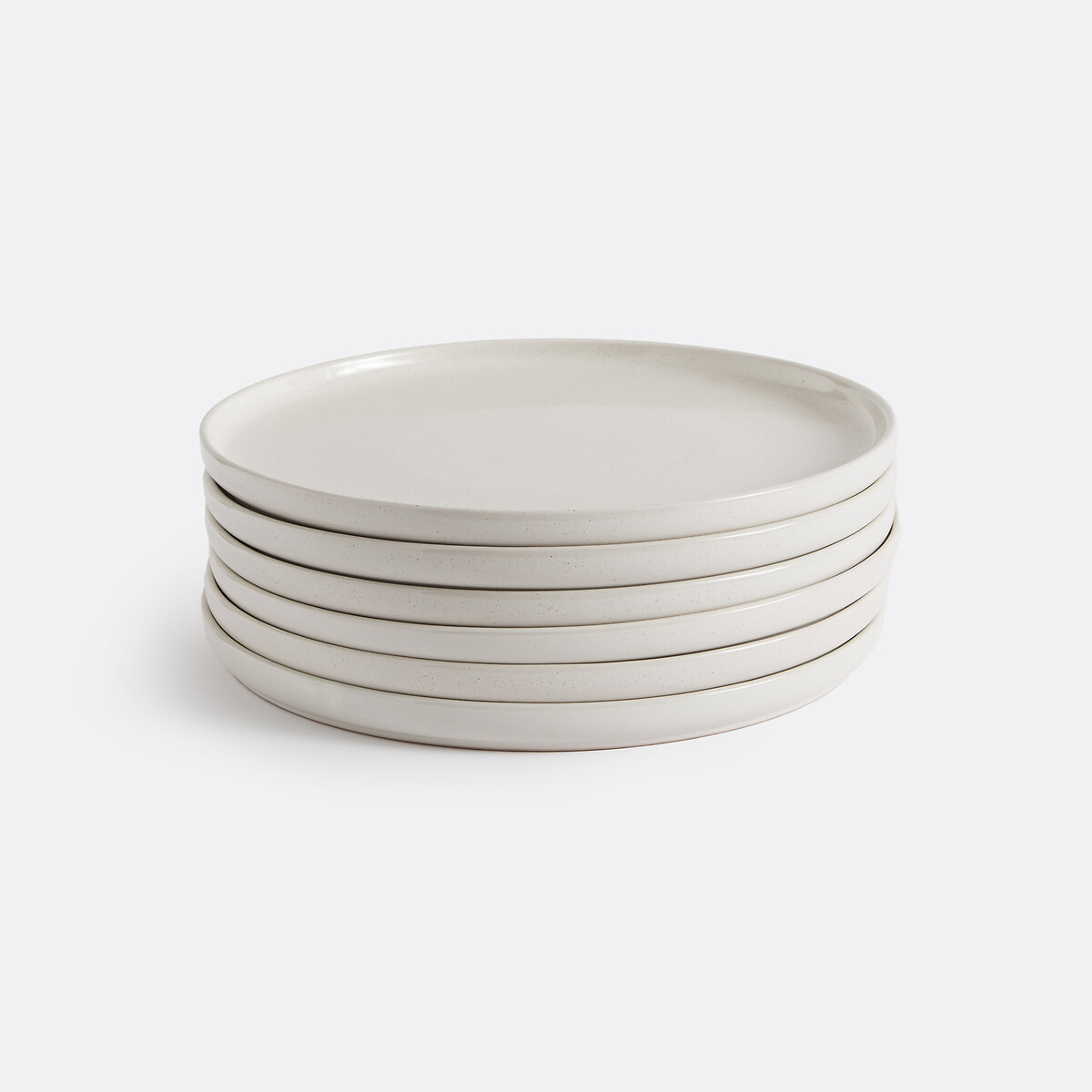 Σετ 6 κεραμικά πιάτα γλυκού Μ22xΠ22cm