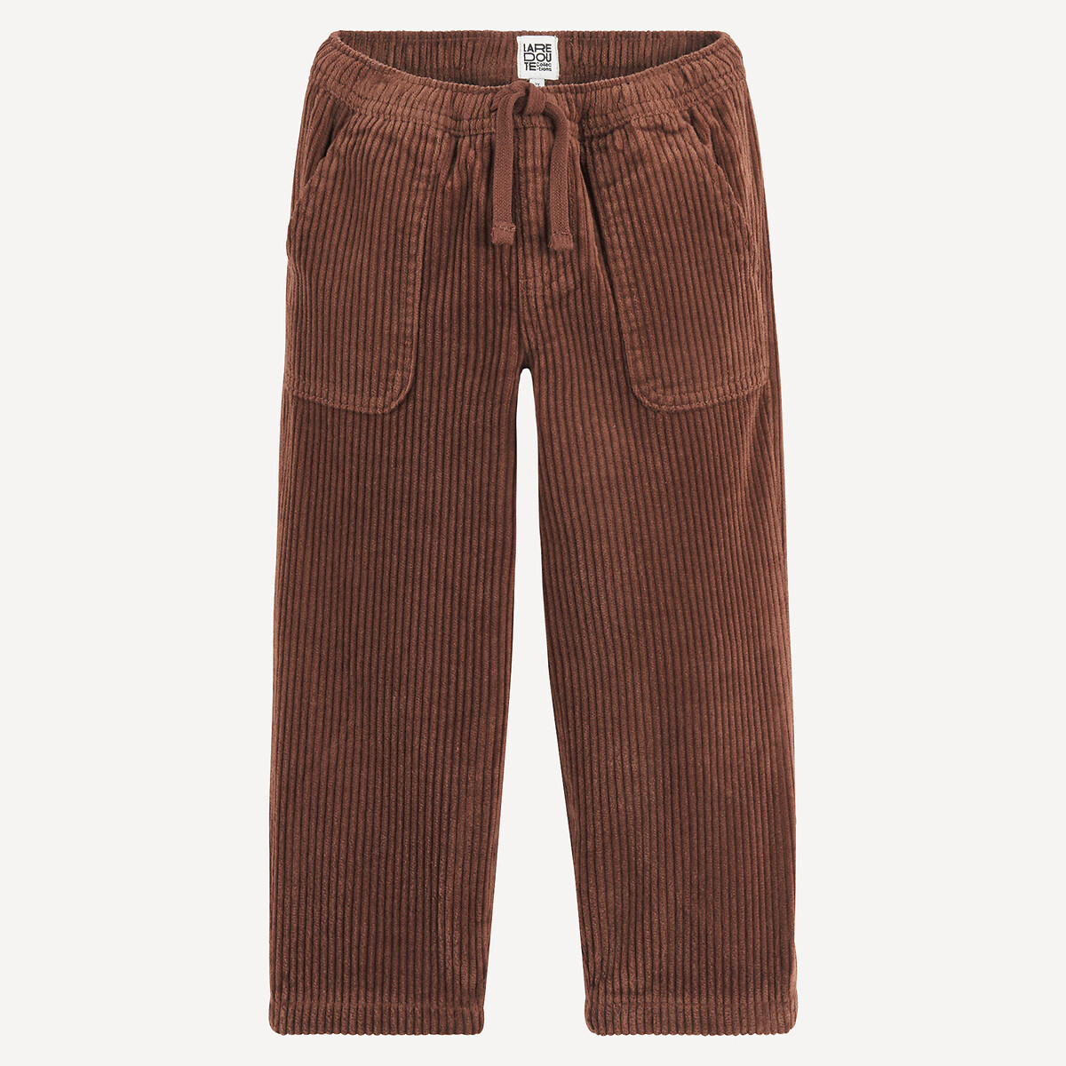 La Redoute Collections Κοτλέ jogger παντελόνι με επένδυση