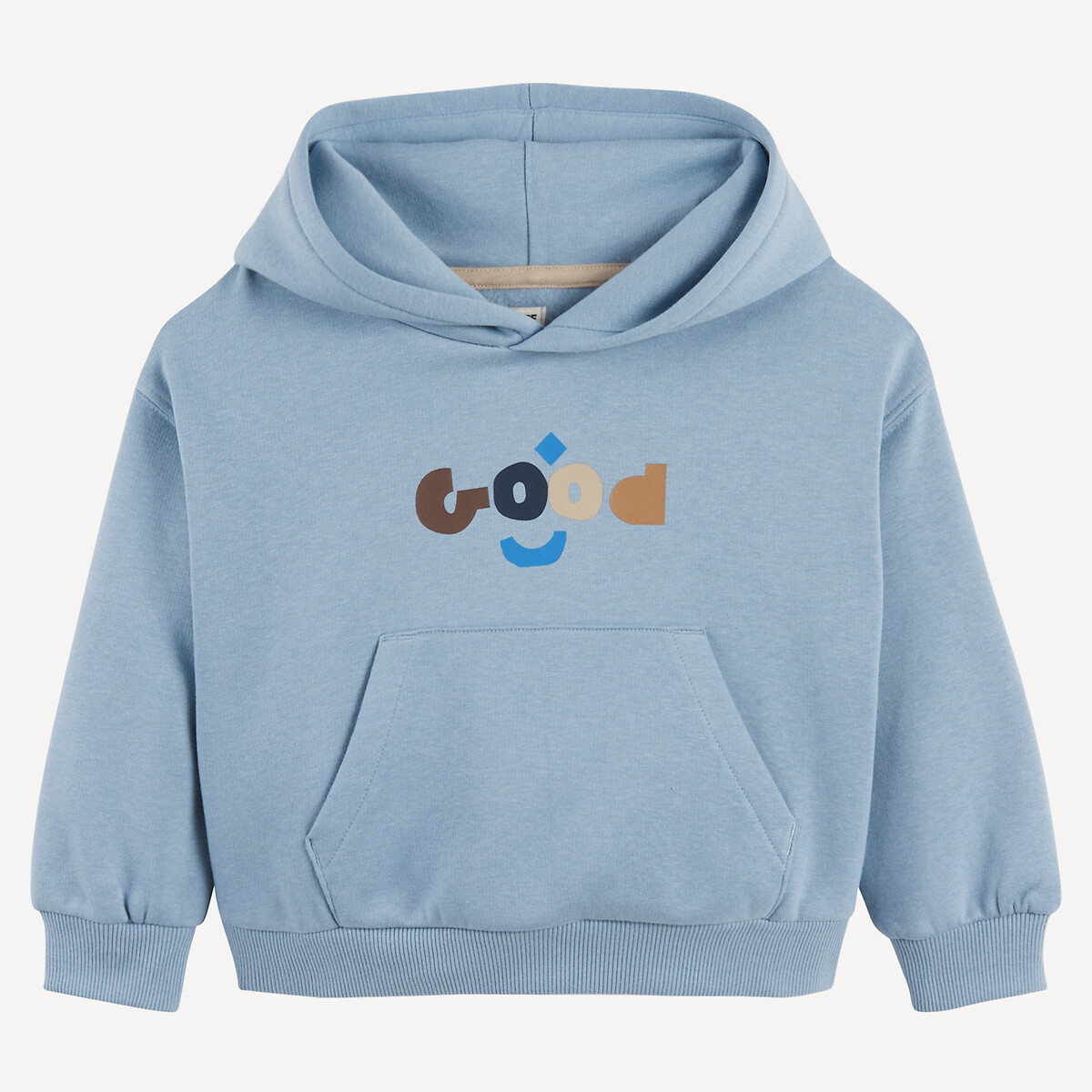 La Redoute Collections Φούτερ με στάμπα και κουκούλα